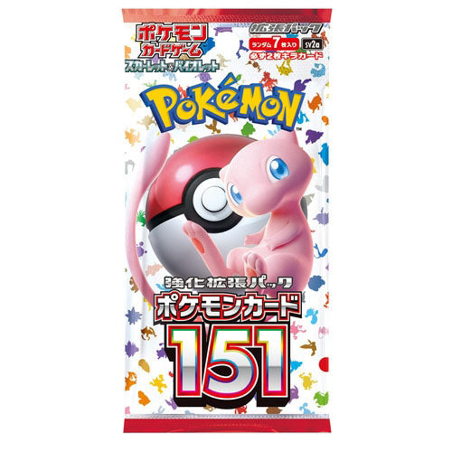 Japanese Pokemon 151 Booster Pack