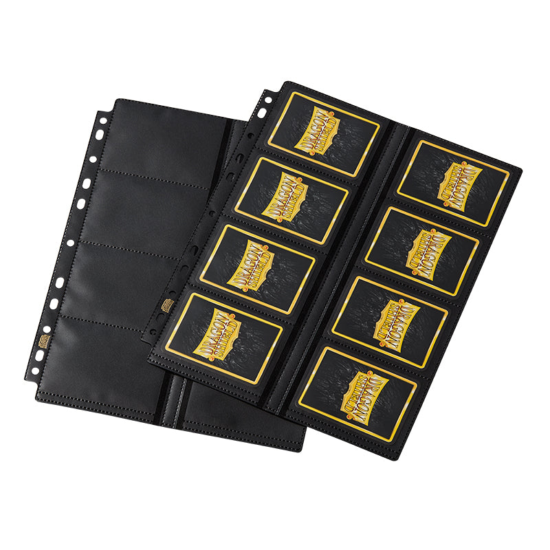 Dragon Shield 16-Pocket Binder Pages Non-Glare Centerloading
