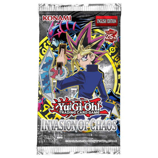 Yu-Gi-Oh! Invasion of Chaos booster pack 25th Anniversary Reprint