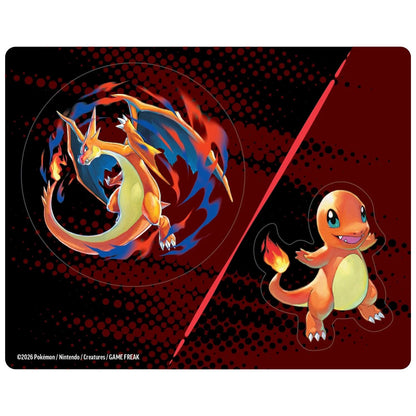 Charmander and Mega Chaizard Y Tech Stickers