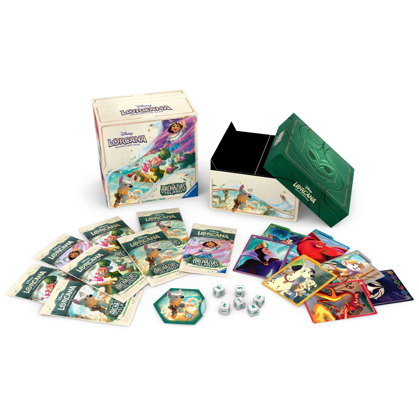 Lorcana Set 7 Trove Trainer Set Contents