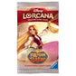 Lorcana Reign of Jafar Booster Pack Rapunzel Art