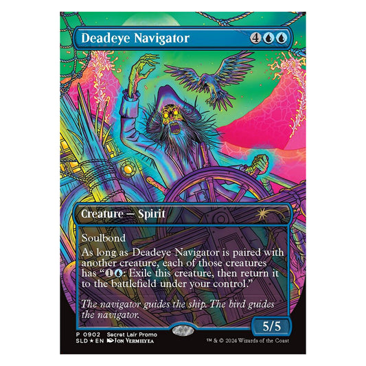 Magic The Gathering Deadeye Navigator Secret Lair Promo Card