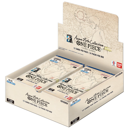 One Piece EB-02 Extra Booster Anime 25th Collection Booster Box English