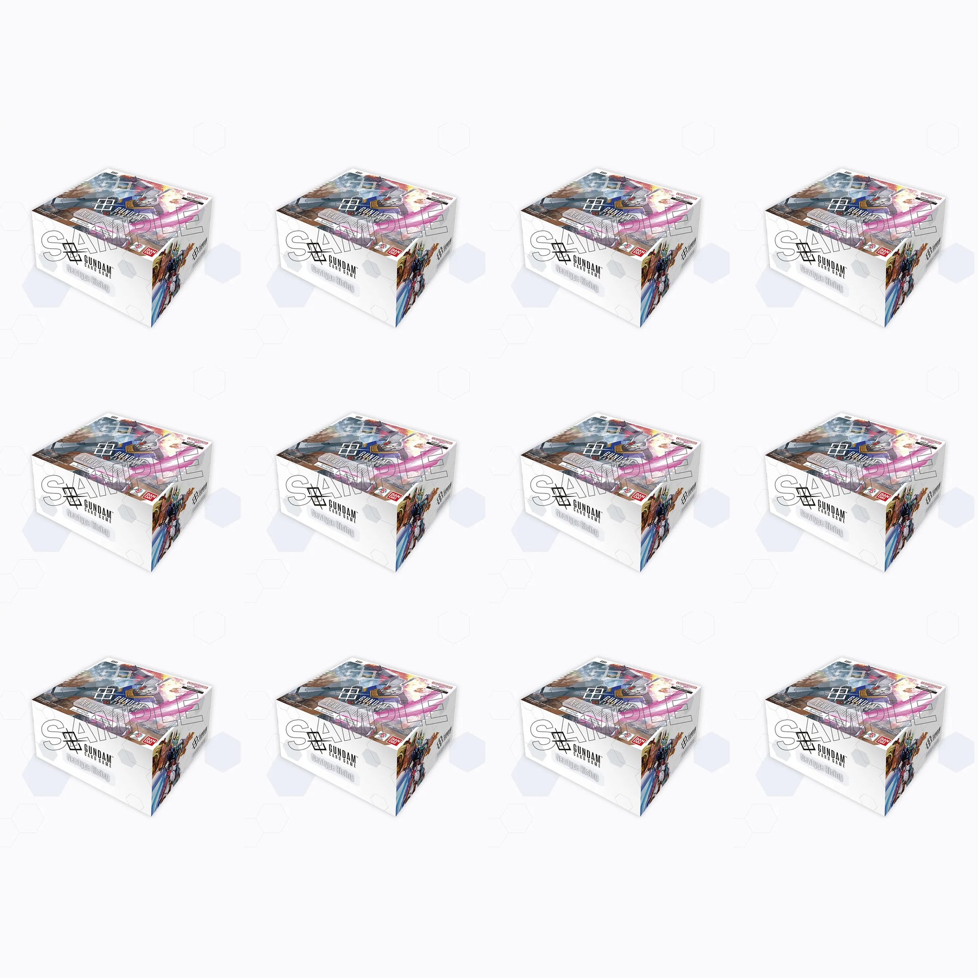 Gundam Card Game GD-01 Newtype Rising Booster Box Case English