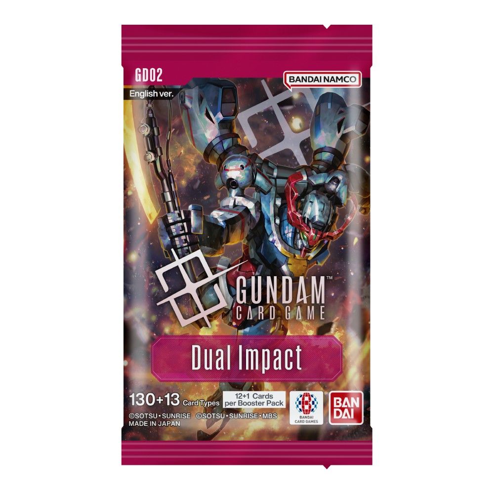 Gundam Card Game GD02 Booster Pack English