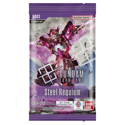 Gundam Card Game GD03 Booster Pack English