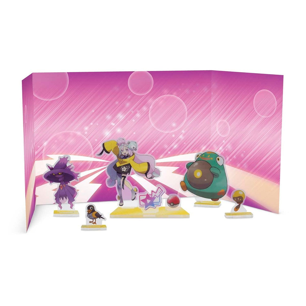Ionos Bellibolt ex Box Acrylic Standees and Backdrop