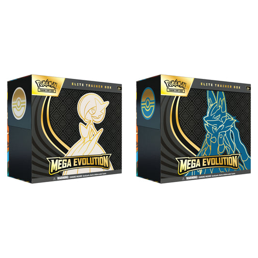 Pokemon Mega Evolution Elite Trainer Box Pair