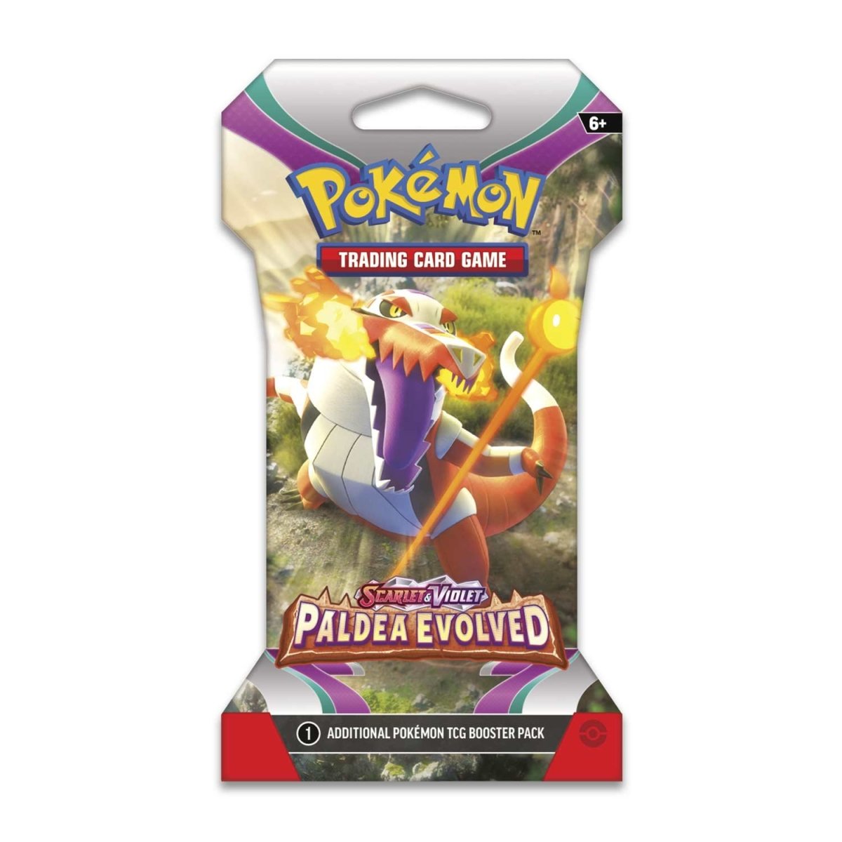SV2 Sleeved Booster Pack Skeledirge art