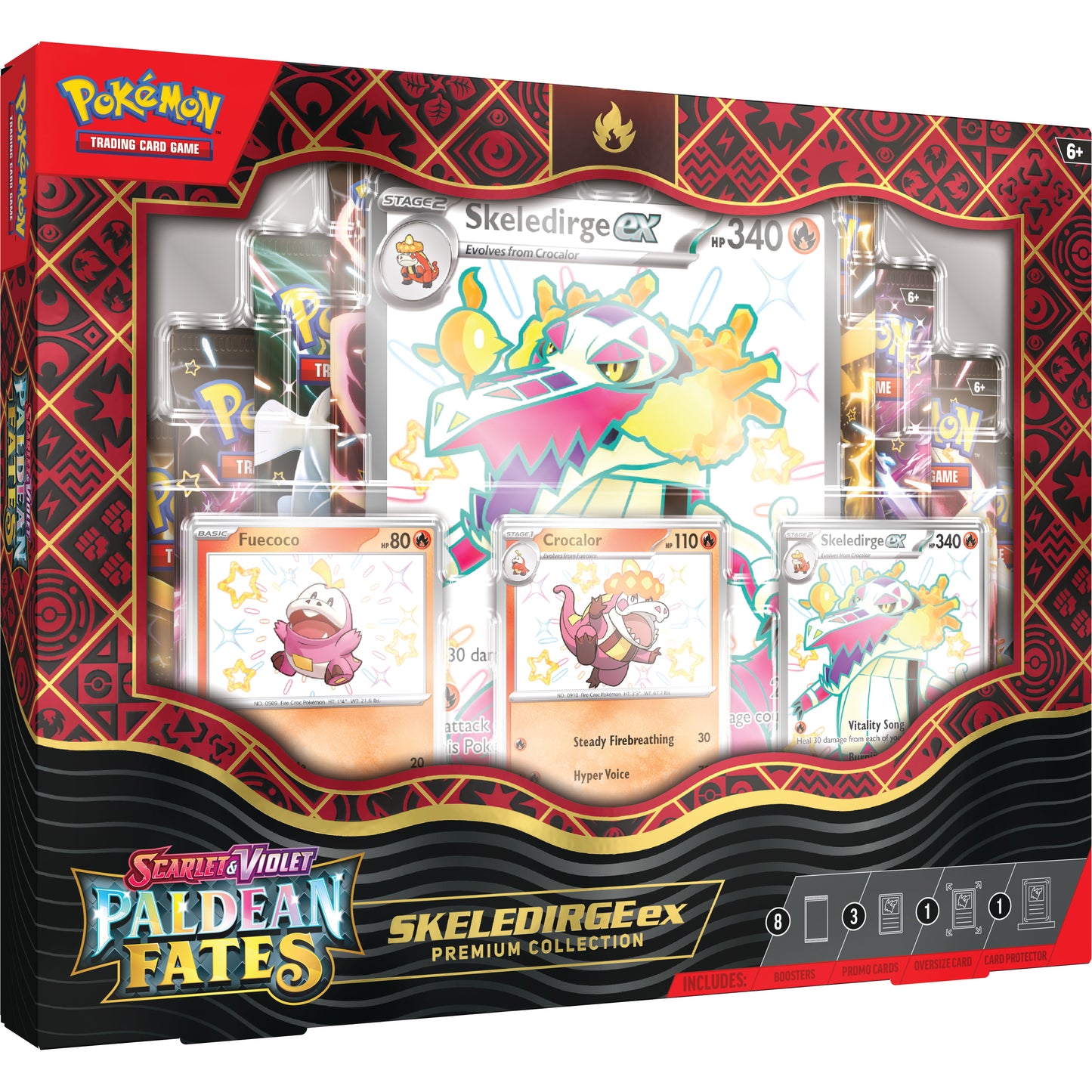 Paldean Fates Skeledirge Premium Collection Box