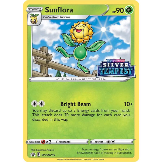 SWSH269 Sunflora Promo Card Sealed