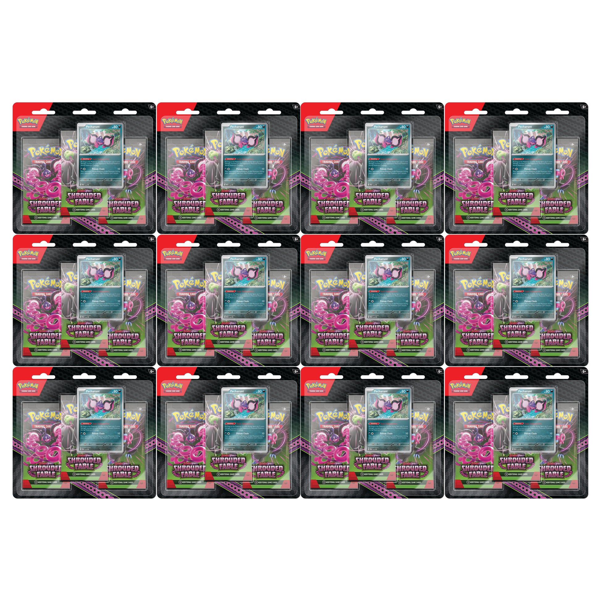 Pokemon Shrouded Fable Triple Blister Pack Case