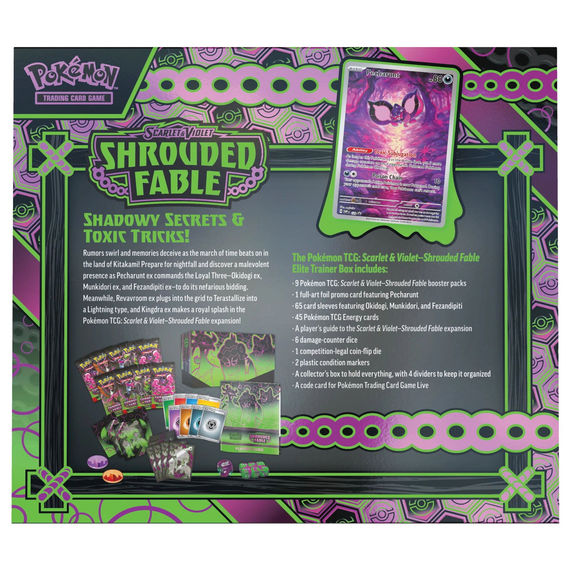 Pokemon Shrouded Fable ETB back