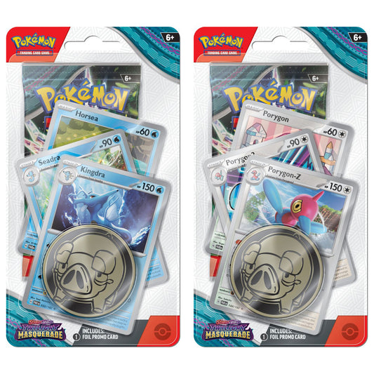 Pokemon Twilight Masquerade Premium Checklane Blister Pack Pair