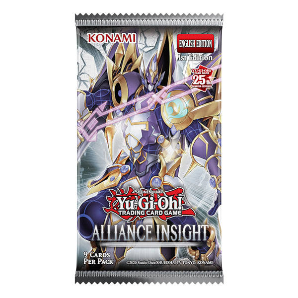 Yu-Gi-Oh! Alliance Insight booster pack 1st edition