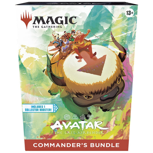 Magic The Gathering Avatar The Last Airbender Commander's Bundle