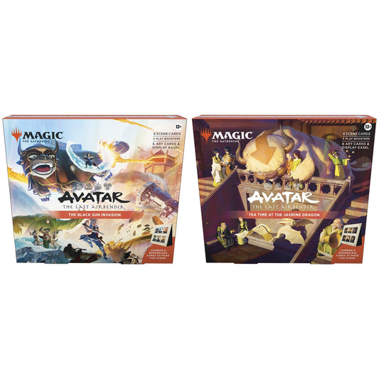 Magic The Gathering Avatar The Last Airbender Scene Box Pair