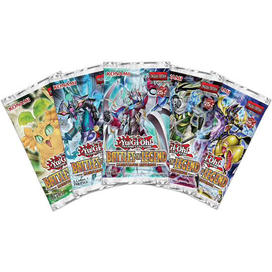 Yu-Gi-Oh! Battles of Legend: Monstrous Revenge booster pack 1st edition set