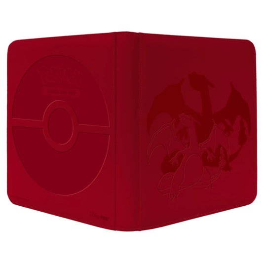 Pokemon Ultra Pro Elite Series Charizard 12 Pocket Zippered Pro Binder