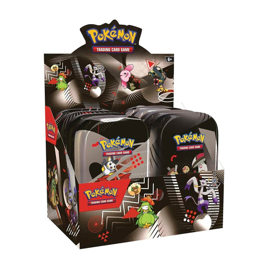 Pokemon Black Bolt and White Flare Unova Mini Tin Display Box