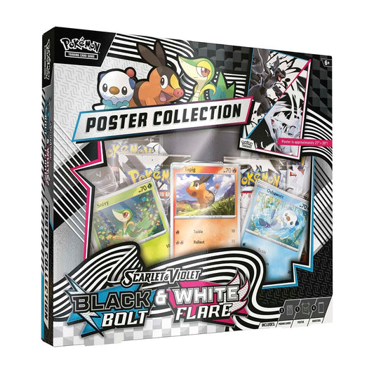 Pokemon Black Bolt and White Flare Unova Poster Collection