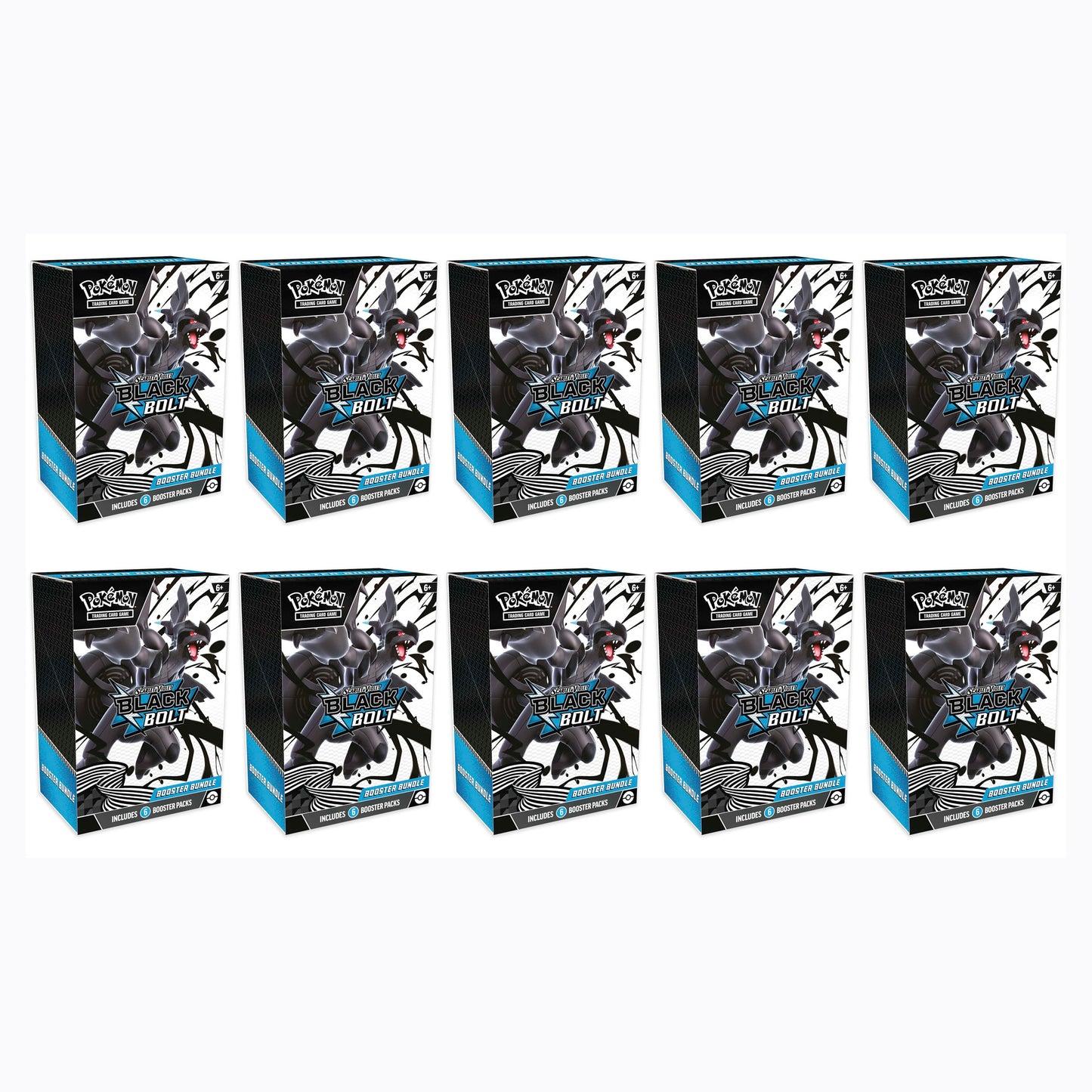 Pokemon Black Bolt Booster Bundle Display Box