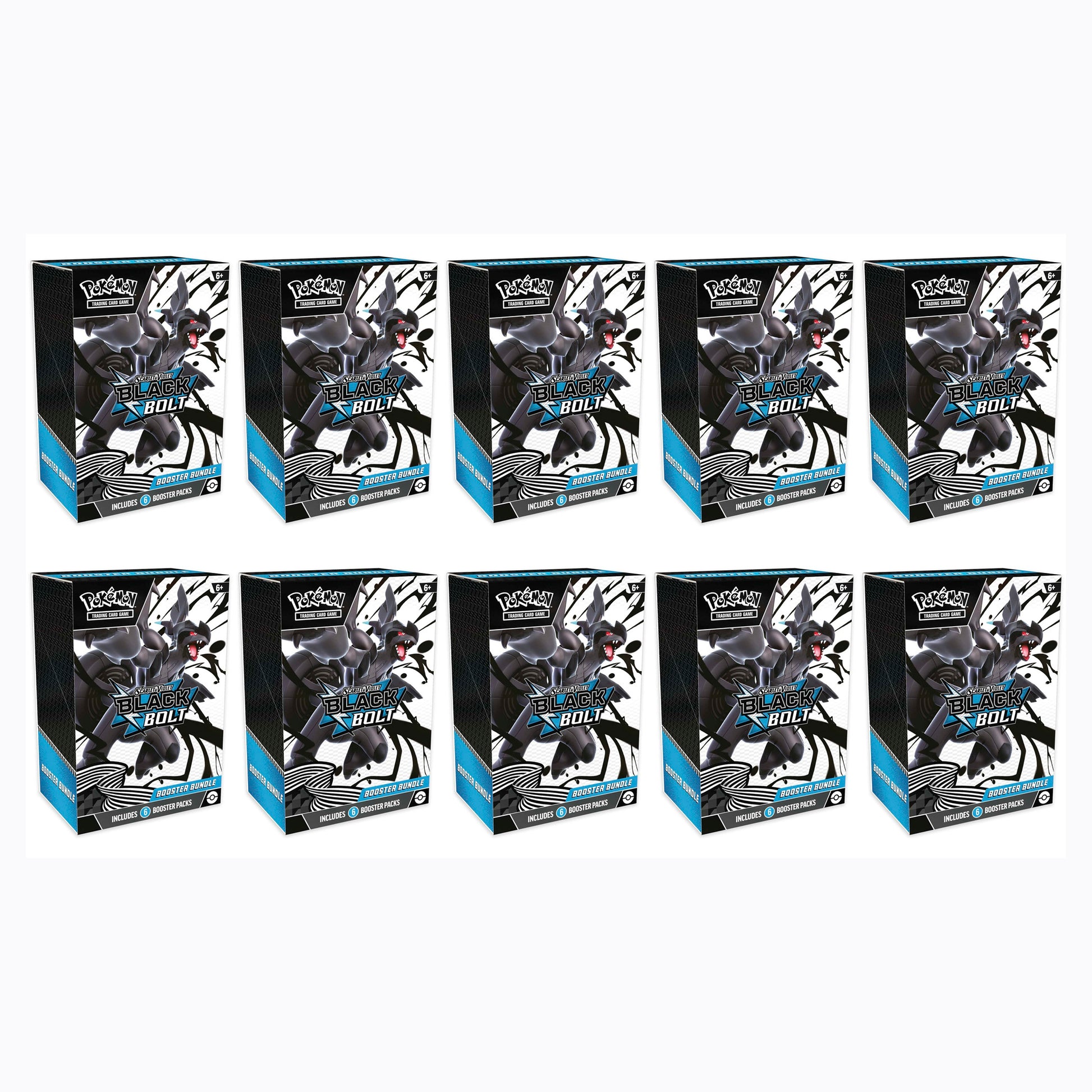 Pokemon Black Bolt Booster Bundle Display Box