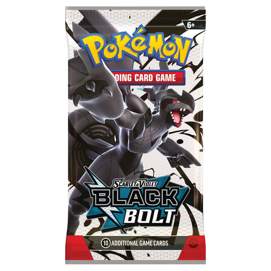 Pokemon Black Bolt Booster Pack Zekrom Art