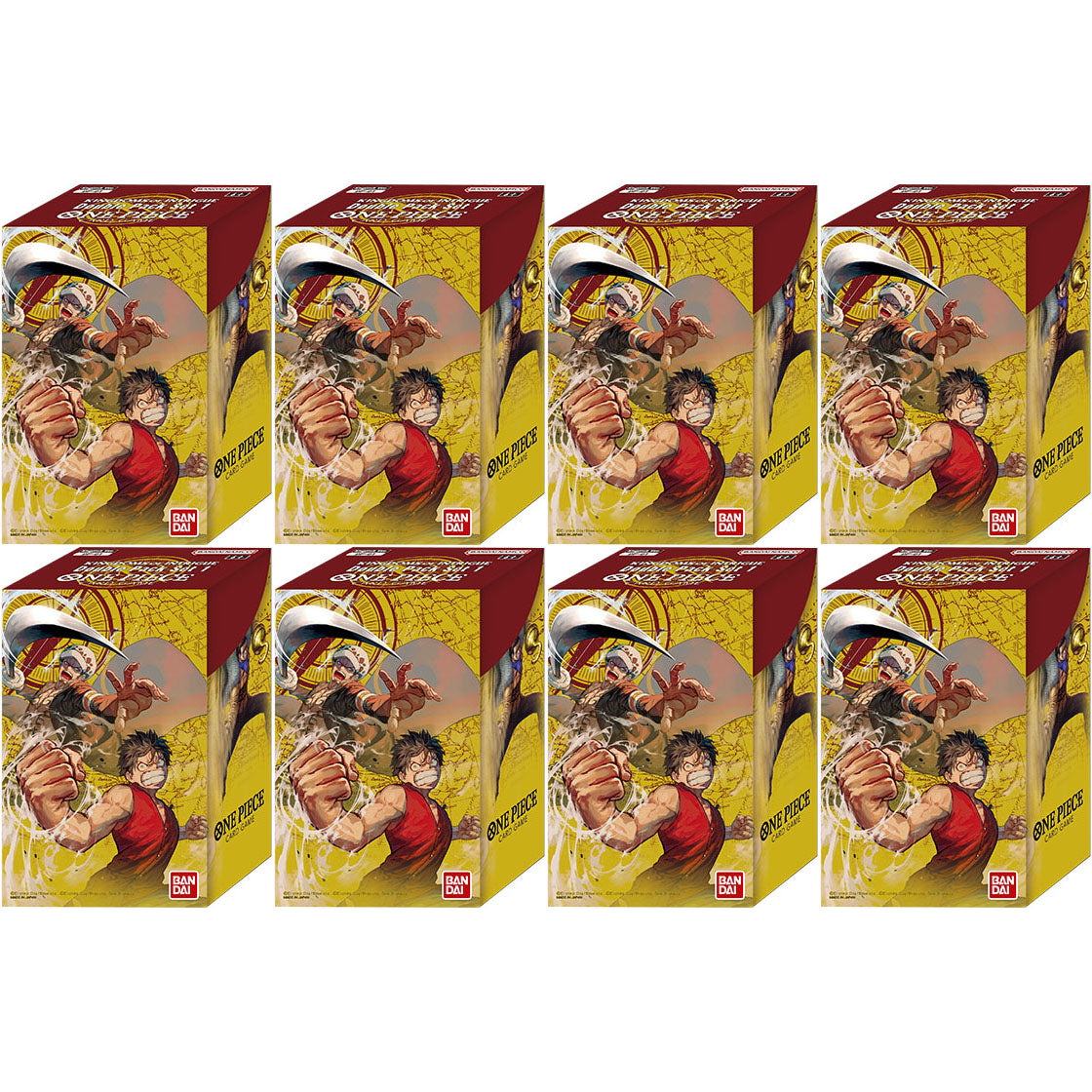 One Piece Card Game DP01 Double Pack Set Vol 1 Display Box English