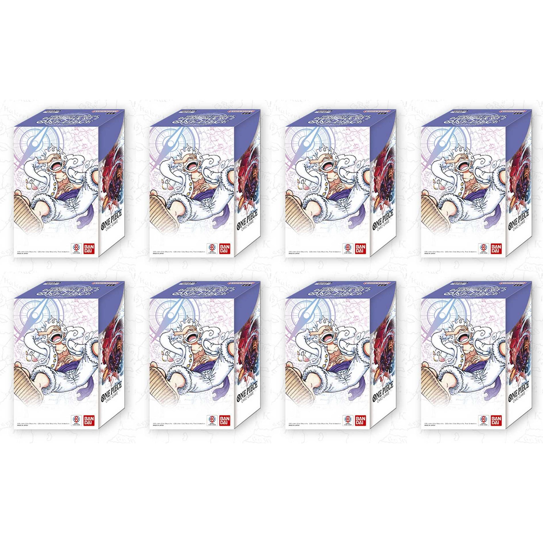 One Piece Card Game DP02 Double Pack Set Vol 2 Display Box English