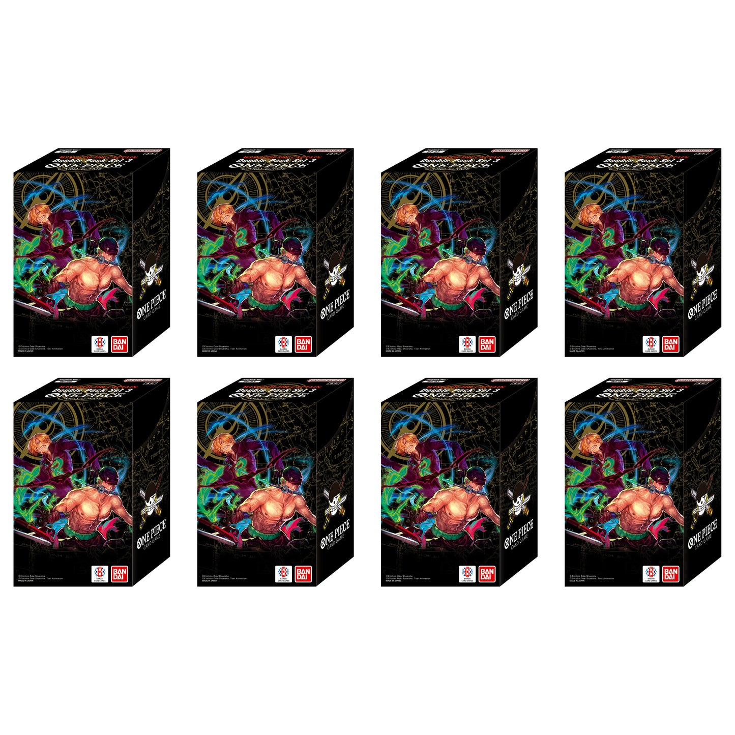 One Piece Card Game DP03 Double Pack Set Vol 3 Display Box English
