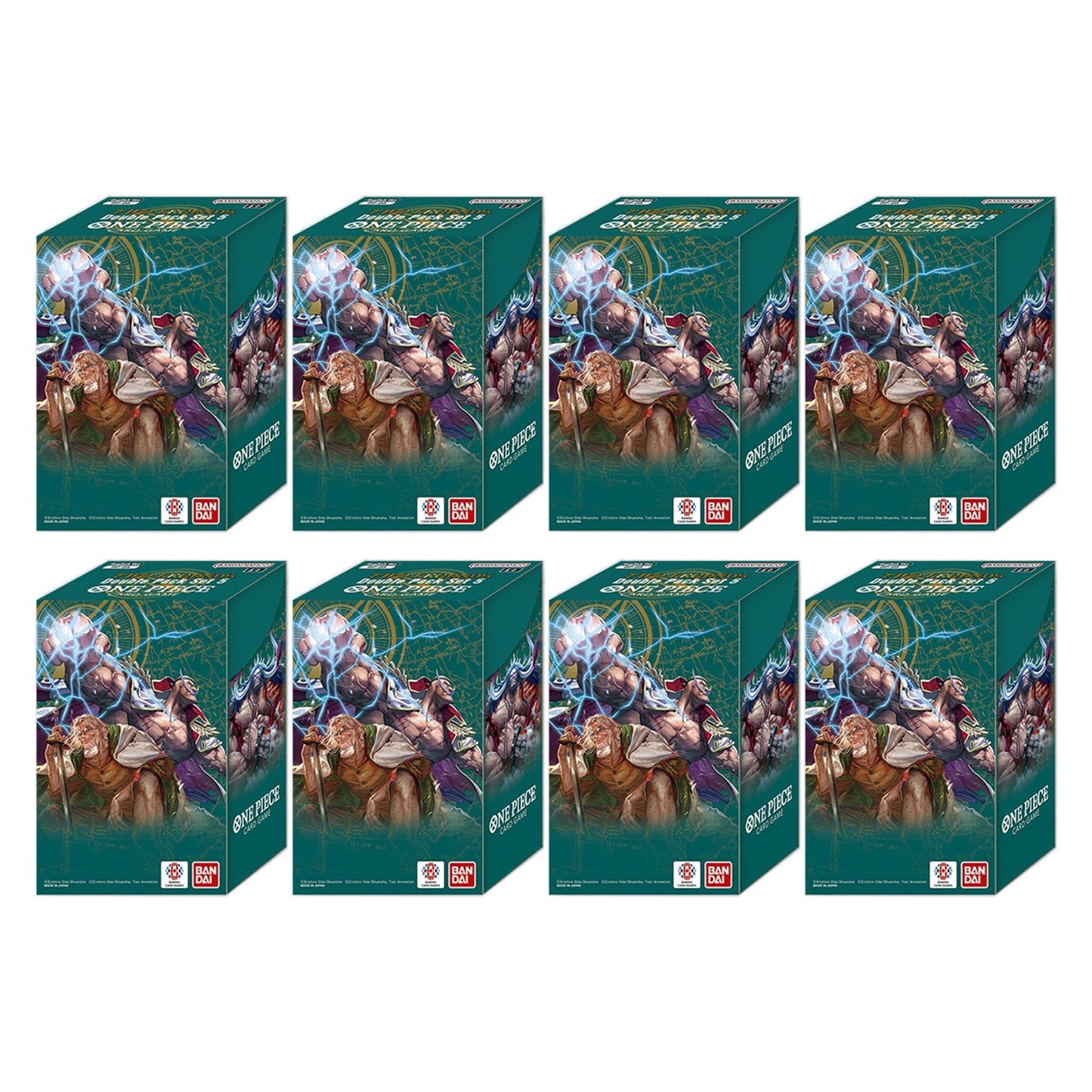 One Piece Card Game DP05 Double Pack Set Vol 5 Display Box English