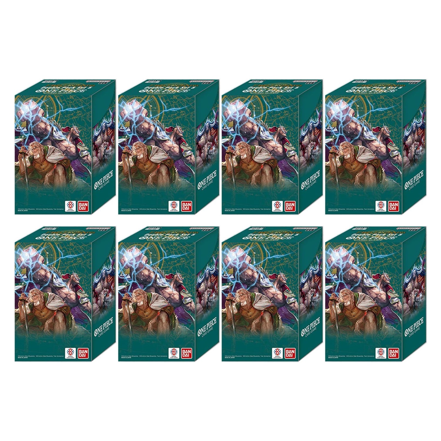 One Piece Card Game DP05 Double Pack Set Vol 5 Display Box English