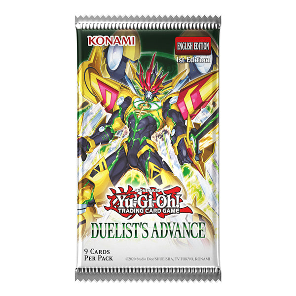 Yu-Gi-Oh! Duelists Advance booster pack 1st edition