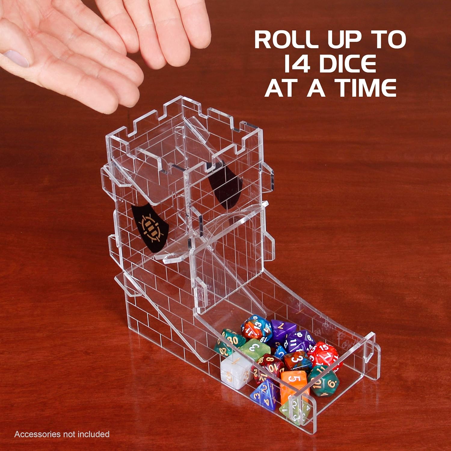 Roll up to 14 dice