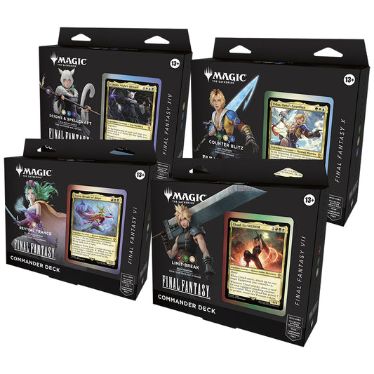 Magic The Gathering Final Fantasy Commander Deck Set