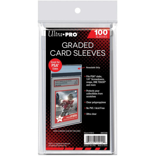Ultra Pro Graded Card Sleeves for PSA Pack of 100