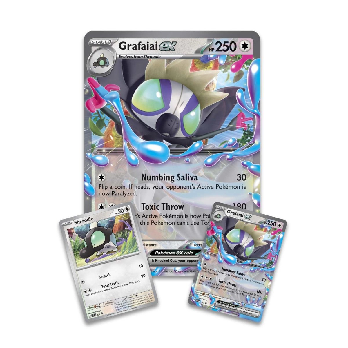 Grafaiai ex Box Promo Cards