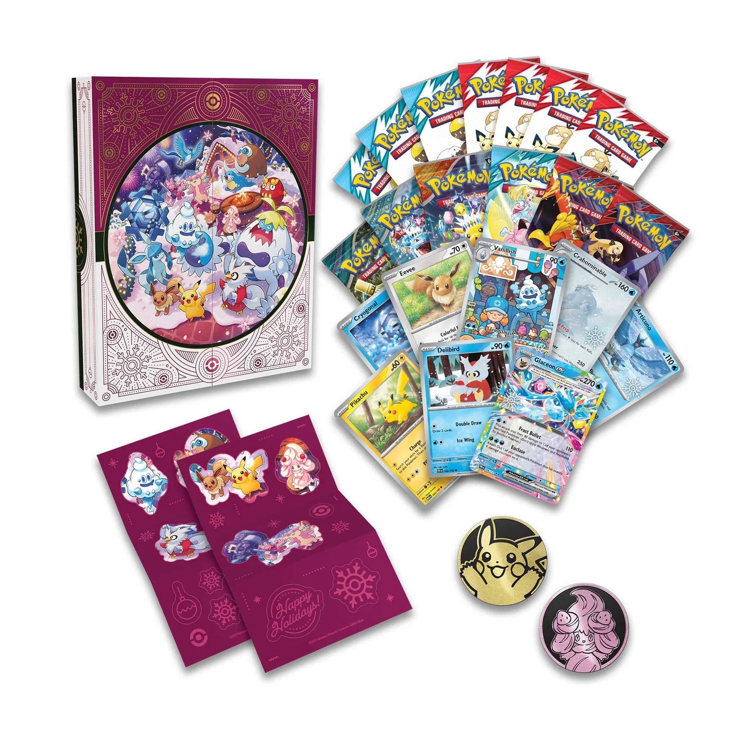 Pokemon Card Advent Calendar 2025 Contents