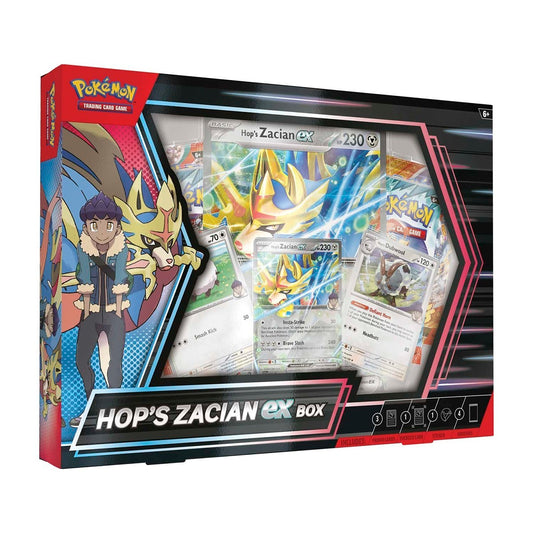 Pokemon Hop's Zacian ex Collection Box