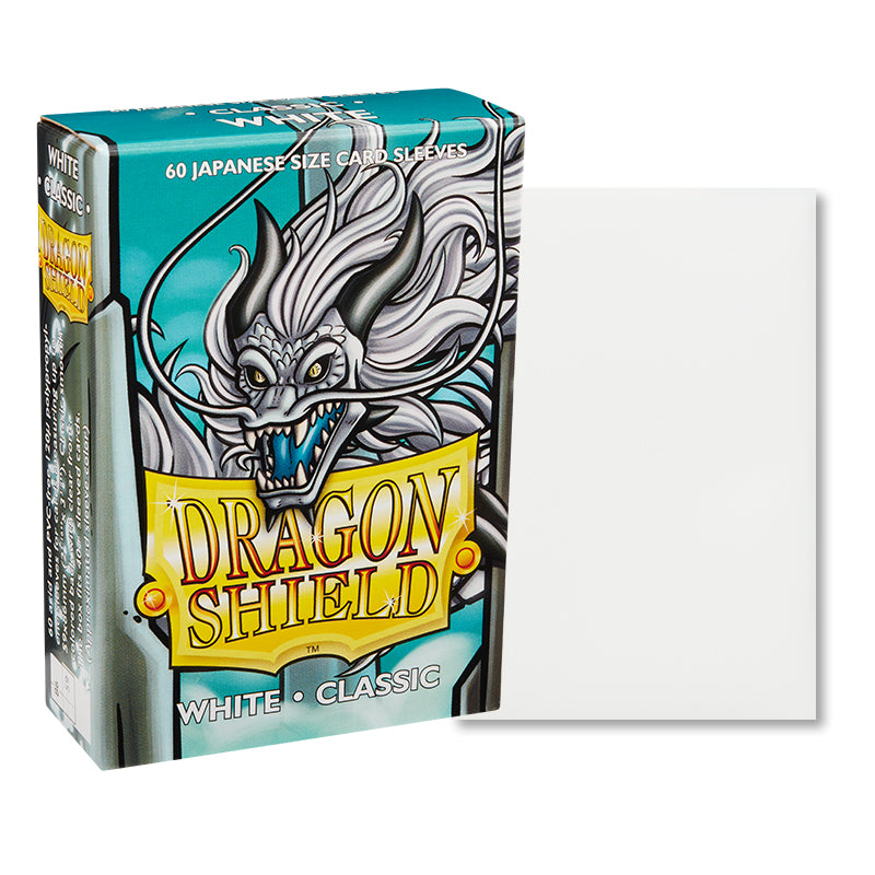 Dragon Shield Classic Japanese Size Sleeves White (60) Fulgor