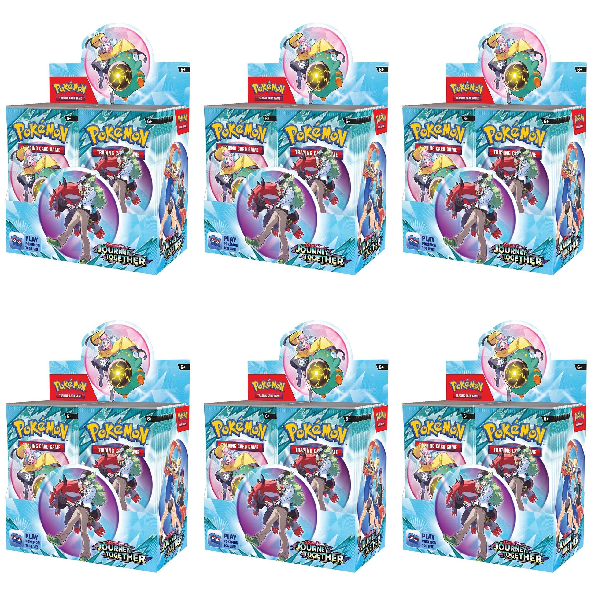 Pokemon TCG Journey Together Booster Box Case