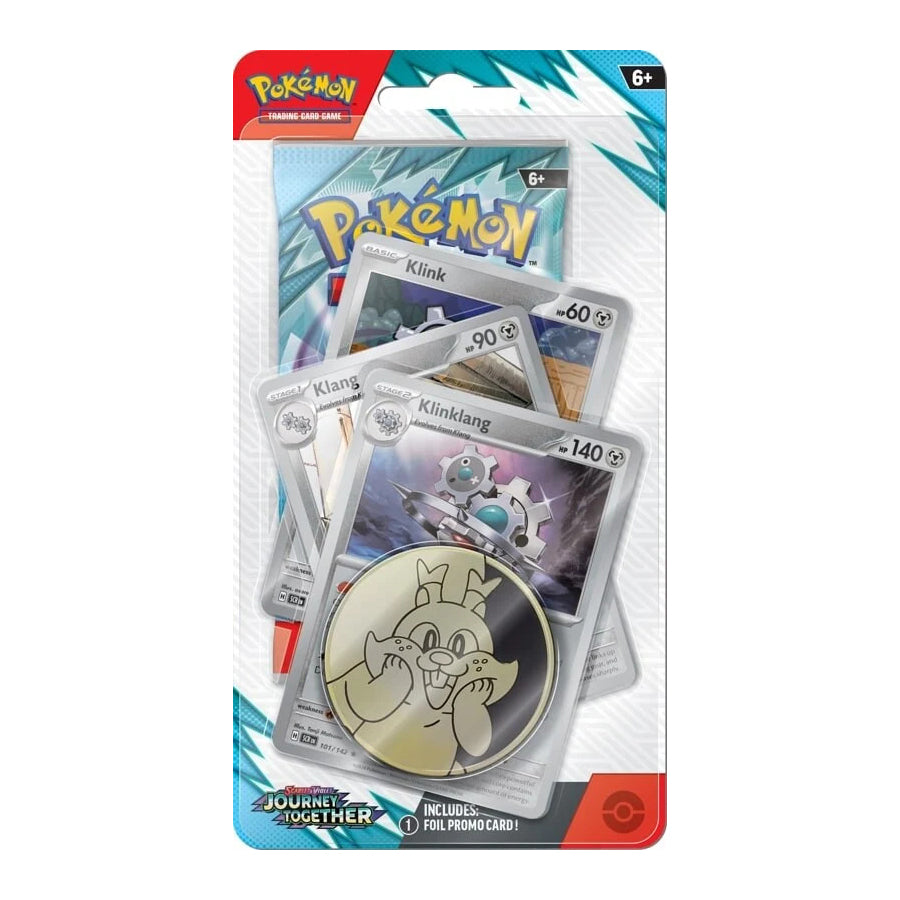 Pokemon Journey Together Klinklang Premium Checklane Blister