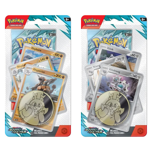 Pokemon Journey Together Premium Checklane Blister Pack Pair
