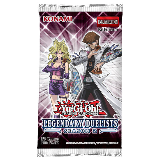 Yu-Gi-Oh! Legendary Duelists Season 2 Booster Pack 1st edition
