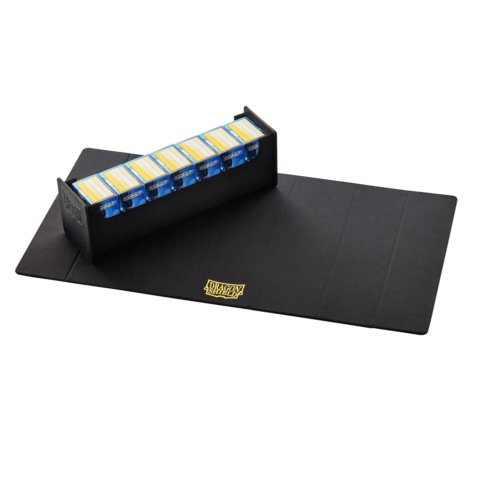 Dragon Shield Black Magic Carpet 500 Case and Rugged Playmat