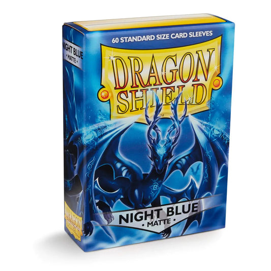 Dragon Shield Matte Standard Size Sleeves Night Blue (60) Xon