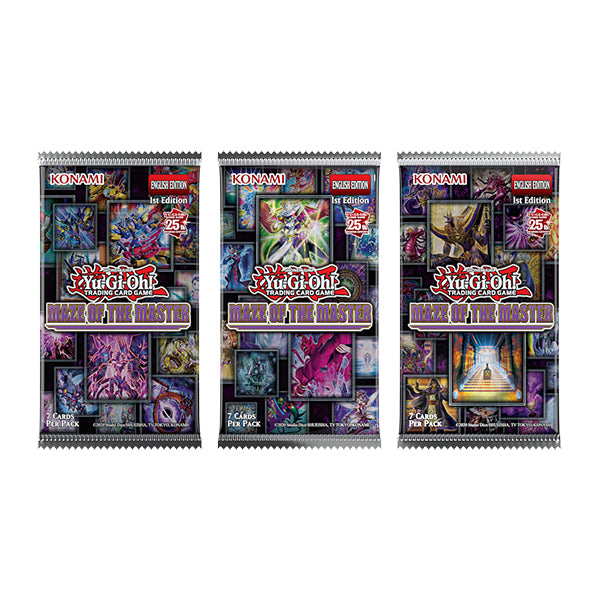 Yu-Gi-Oh! Maze of the Master booster packs 1st edition