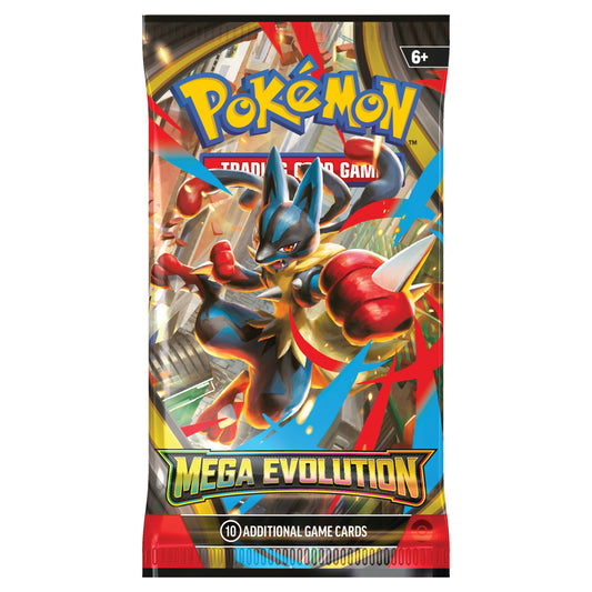 ME01 Booster Pack Mega Lucario Art